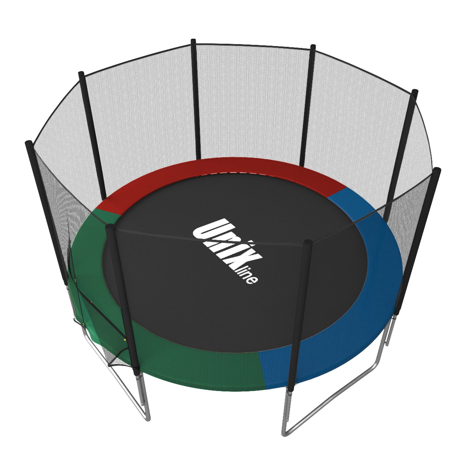 Батут UNIX line Simple 8 ft Color (outside) фото №2