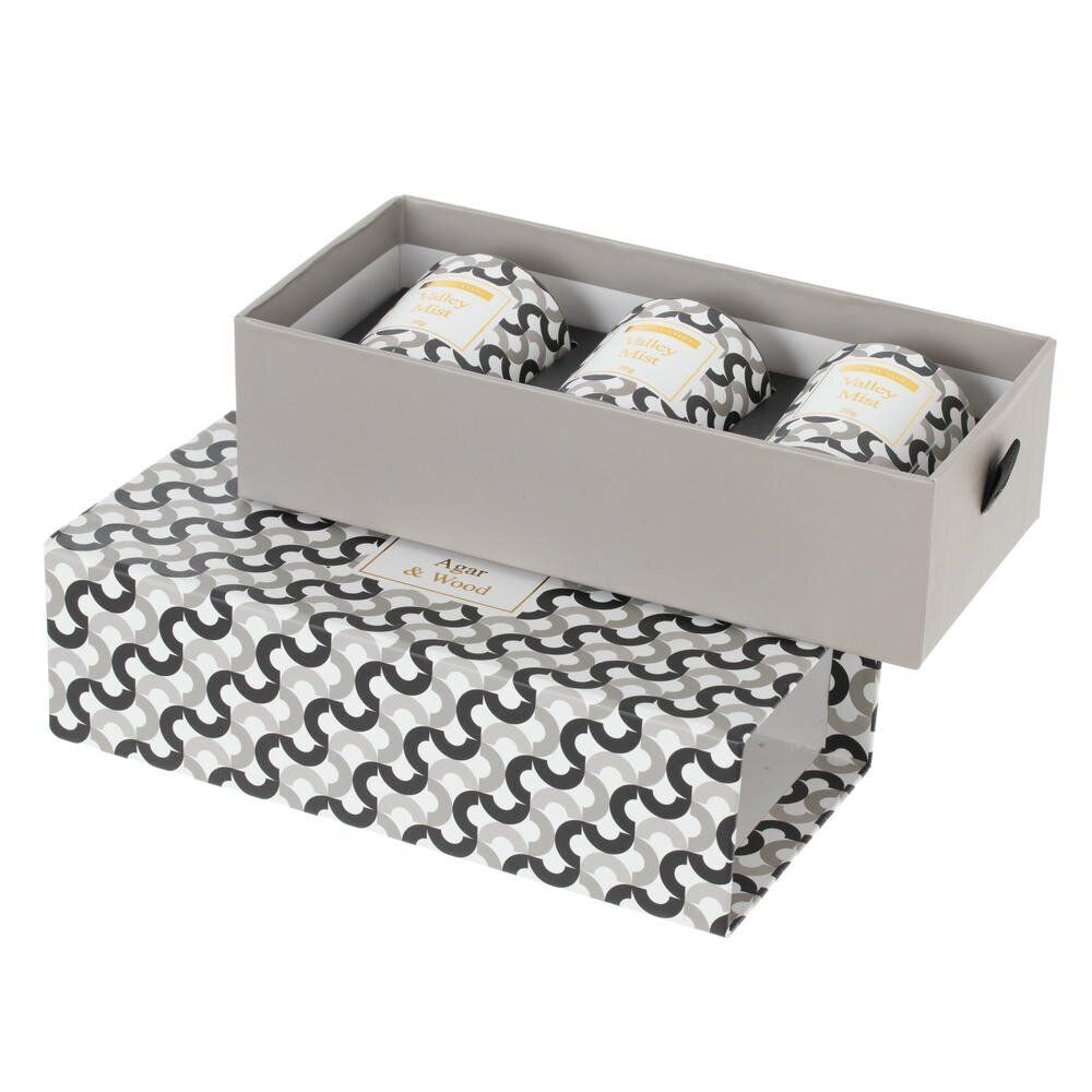 GAEM Набор из 3-х свечей ароматических, D 4.5 см, L20,5 W10 H5,5 см