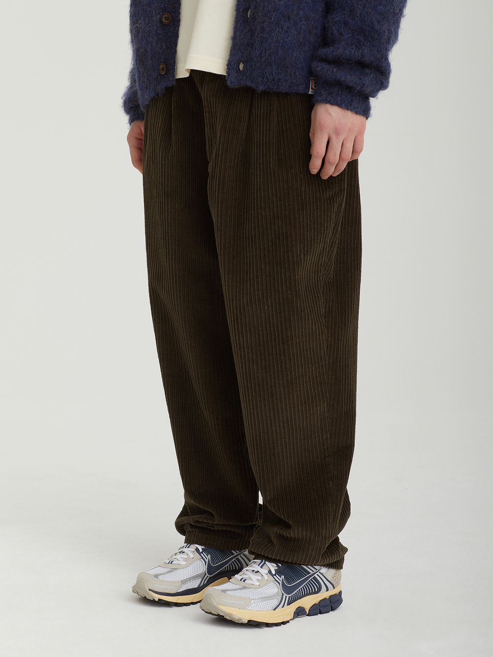 Мужские Брюки Cord Tucked