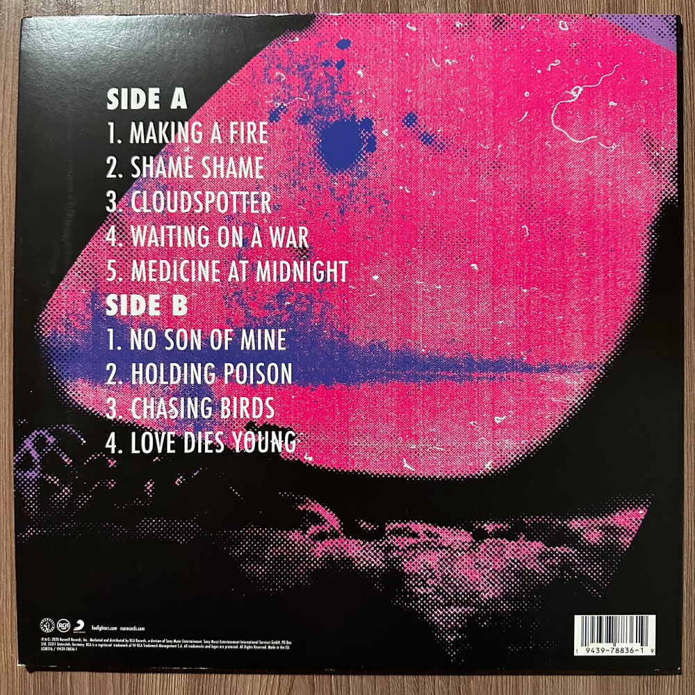 Foo Fighters ‎– Medicine At Midnight (Европа 2021г.)