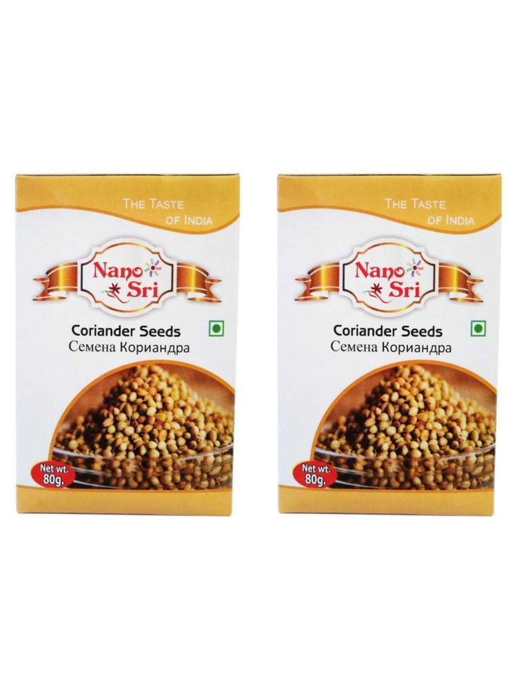 Кориандр Nano Sri Coriander Seeds 80 г, 2 шт