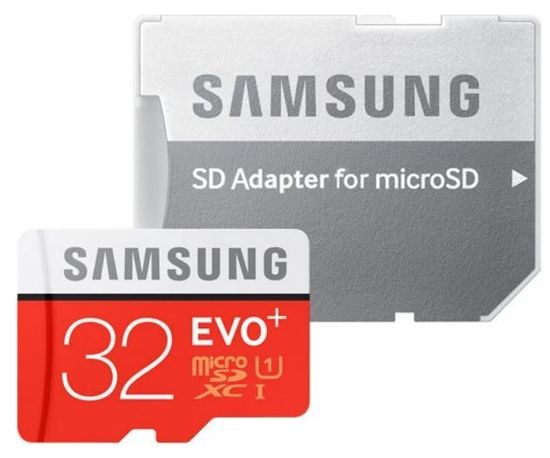 Карта памяти MicroSD 32GB Samsung EVO PLUS