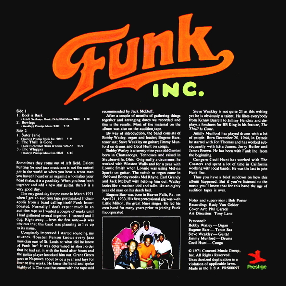 Funk Inc. / Funk Inc. (LP)