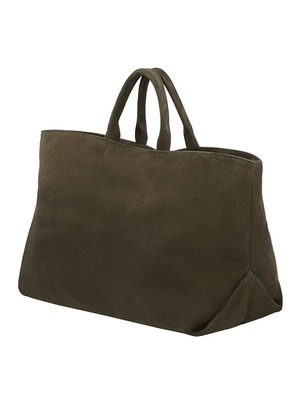 Тоут из замши Weekender bag «Khaki»
