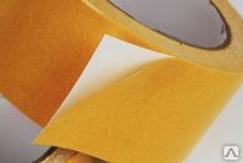 Лента клейкая  2-х сторонняя  50*10м  ткань Unibob / 01477