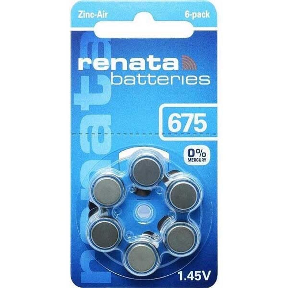 Батарейка Renata ZA-675