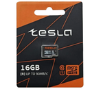 Карта памяти TESLA 16Гб microSDHC, C10/UHS-I U1 (TSLMSD016GU1)