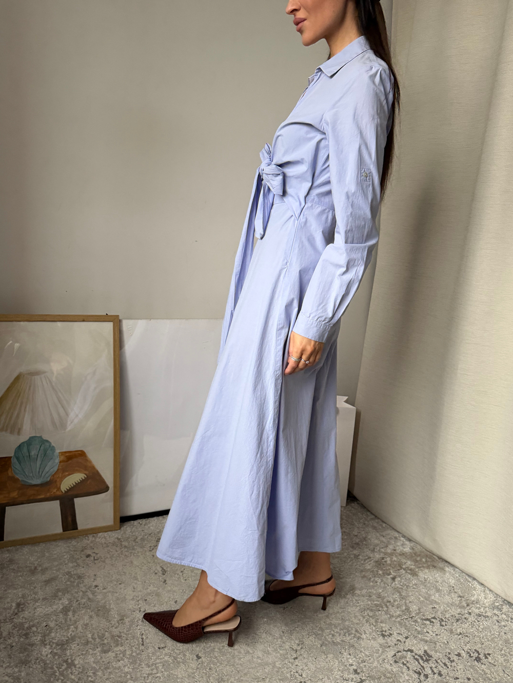 Хлопковое платье Marella, М