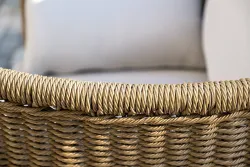 "Аликанте" лаунж-зона из искусственного ротанга, цвет соломенный