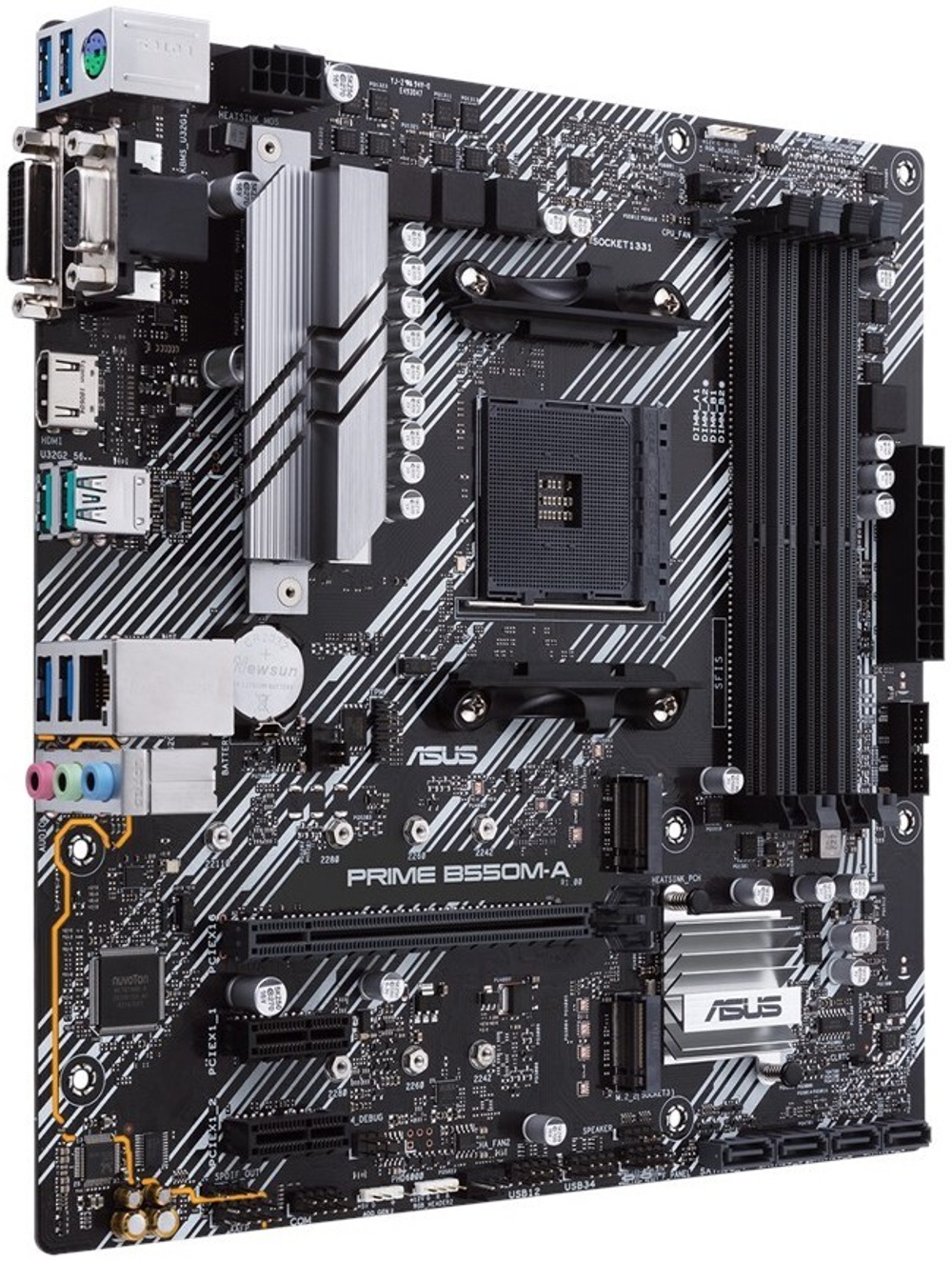 Материнская плата mATX ASUS PRIME B550M-A