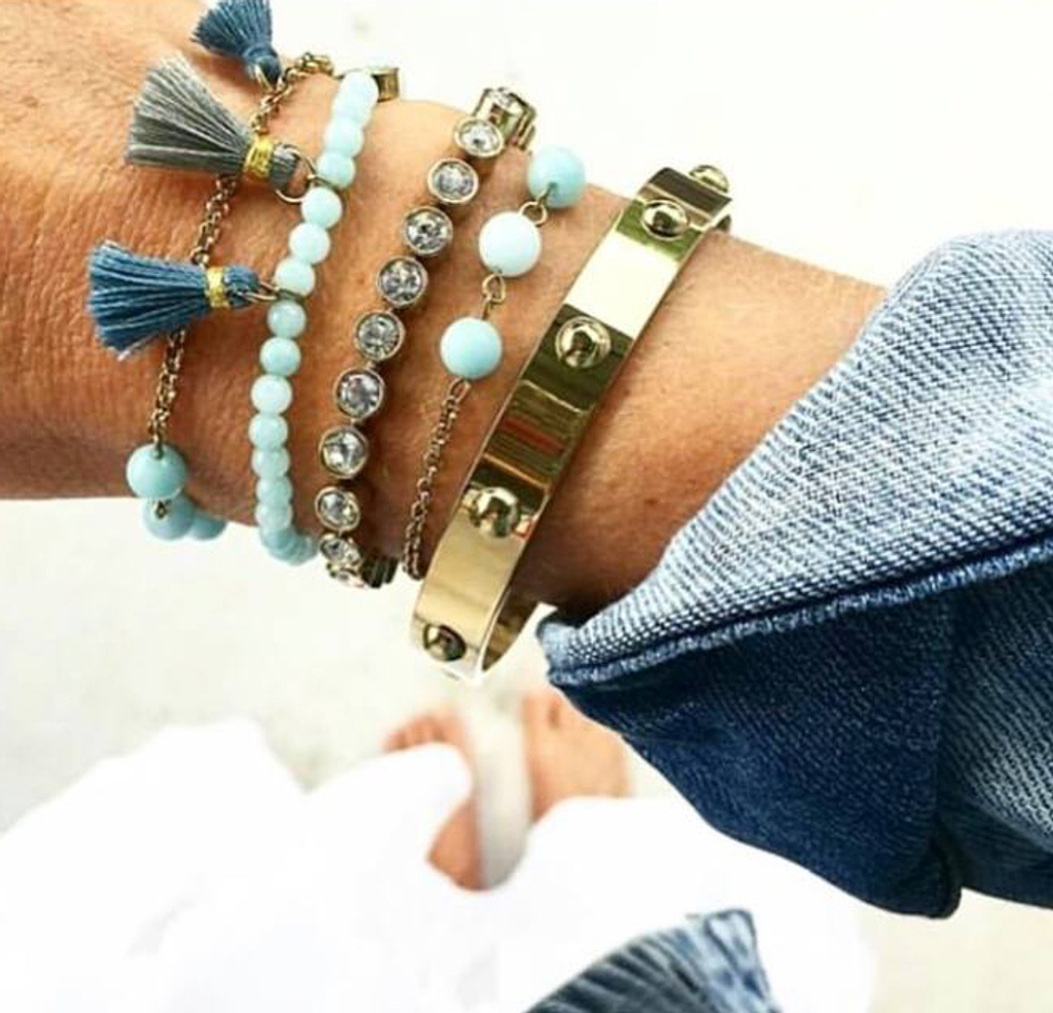 Браслет Dyrberg Kern DOTT SG - I 337761