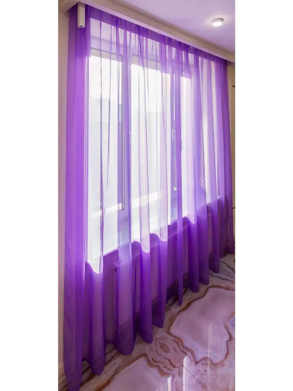 Тюль вуаль 240 х 150см 2шт