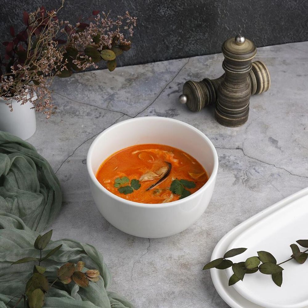 Салатник 900 мл d 15,3 см h9,2 см белый фарфор P.L. Proff Cuisine [6]