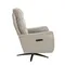 Поворотное кресло-реклайнер 5114/KM-A6010-M565 серое кожаное