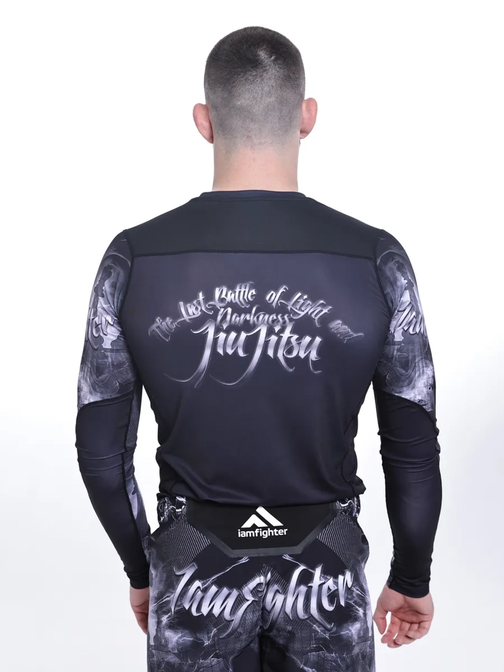 Рашгард мма с длинным рукавом форма для тренировок mma