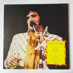 Винтажная виниловая пластинка LP Elvis Presley Элвис Пресли In Person At The International Hotel (Japan 1972) (Obi)