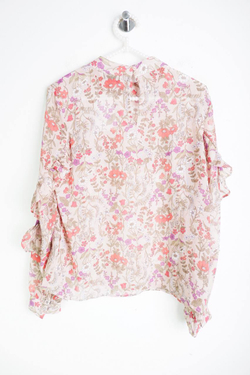 Блузка Sela притяной расцветки, визуально на 42 размер