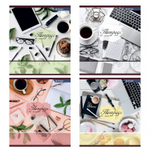 Тетрадь 36 л., А5, клетка, Alingar "Офис", скрепка, второй блок 60г/м2, мелованный картон (стандарт), 4 дизайна в пленке т/у