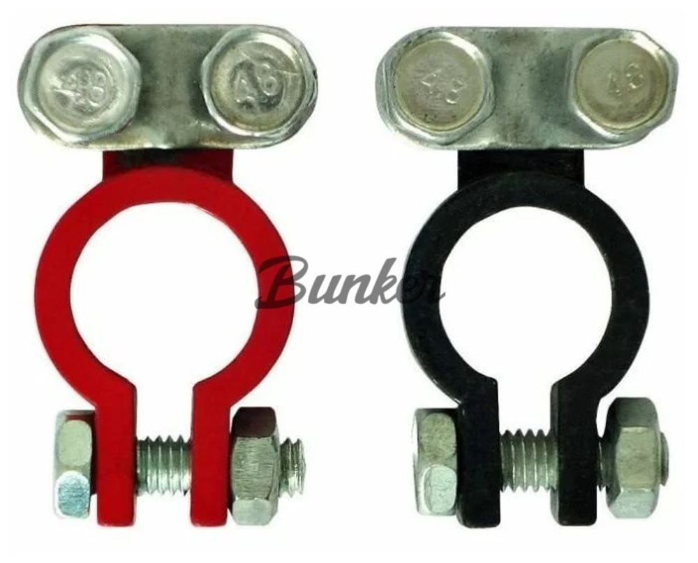 Клемма аккумулятора (6-12В),2шт.в блистере