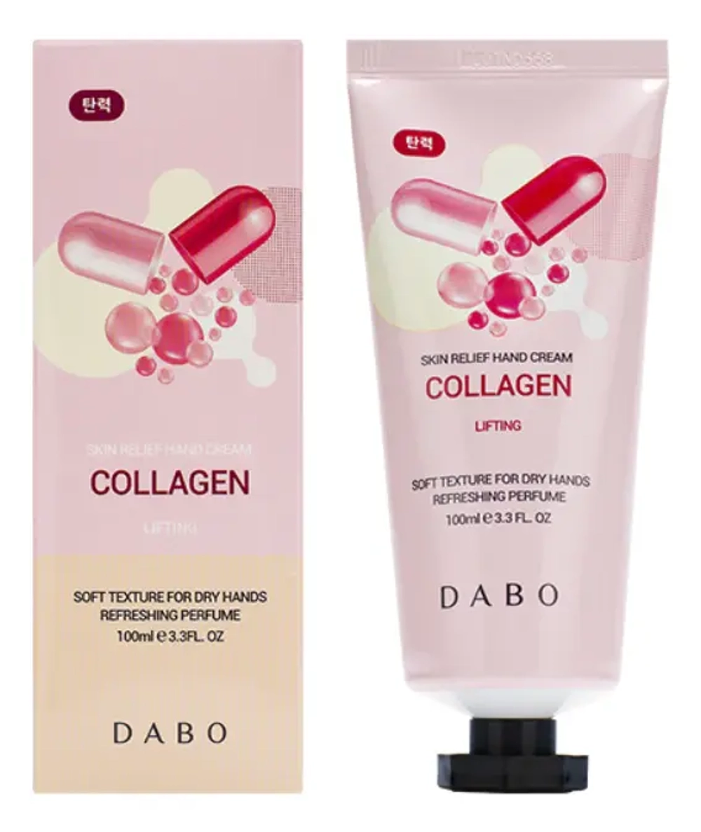 Крем для рук с гидролизованным коллагеном DABO Skin Relief Hand Cream Collagen 100 мл