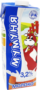МОЛОКО 3.2% 1Л МУМУНЯ