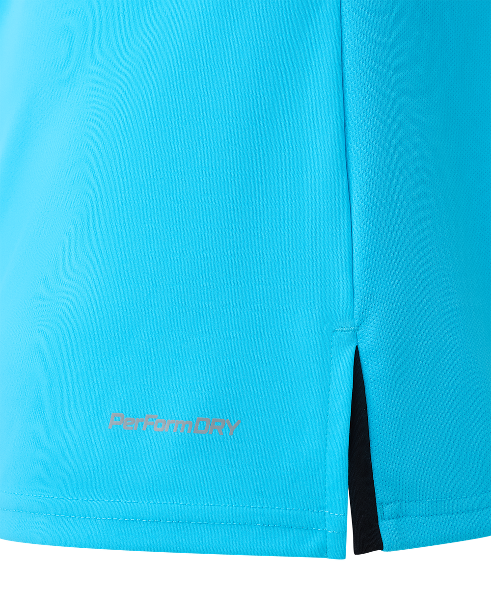 Футболка судейская с длинным рукавом DIVISION PerFormDRY Referee LS Tee, голубой