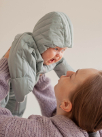 Комбинезон утеплённый стёганый Mjölk Magic Mint, 100гр/м2