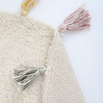 Стираемый коврик Nattiot Rainbow Moss (Ø110 см), хлопок, мультиколор