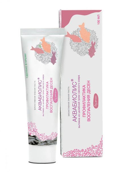 Аквабиолис Зубная паста «Профилактика воспаления десен»