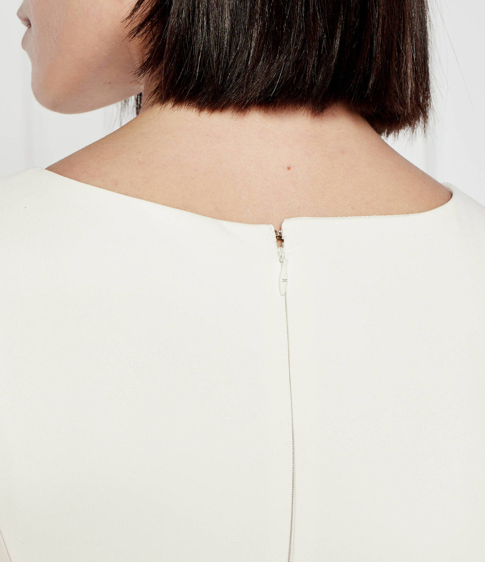 Платье с ремешком Elisabetta Franchi - белый(AB60742E2)