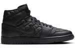 Кроссовки Jordan Air Jordan 1 Mid Se "Black Quilted" (Женская размерная сетка)