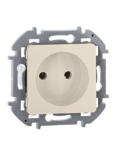 Розетка 1-м СП Inspiria 16А IP20 250В 2P механизм сл. кость IEK 673711