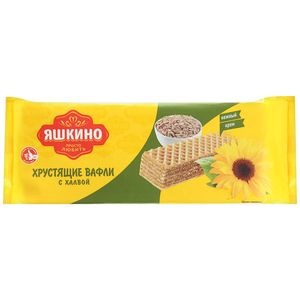 ВАФЛИ ЯШКИНО С ХАЛВОЙ 300ГР