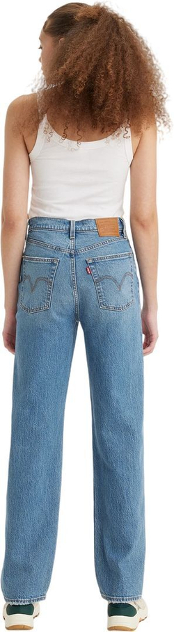 Джинсы Levis RIBCAGE FULL LENGTH синий