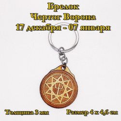 Брелок Чертог Ворона. 17 декабря - 07 января