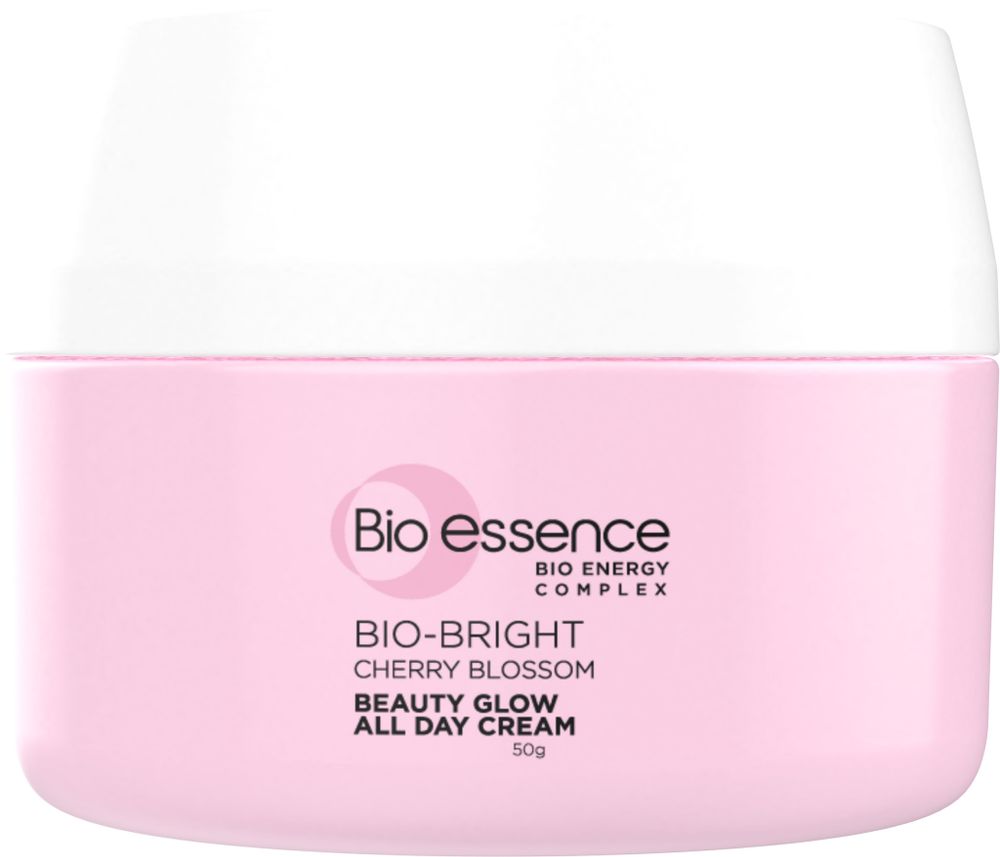 BRIGHT ALL DAY CREAM Дневной крем для лица spf 20 с цветками сакуры и астрой, 50 мл