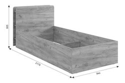 Кровать с подъемным механизмом "Юниор" 900х2000, МФ Мебельсон г. Ижевск