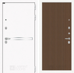 Дверь Входная Лабиринт Лайн WHITE 29 Дуб кантри темный