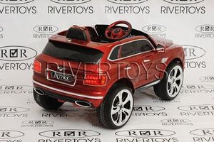 Детский электромобиль River Toys BENTLEY E777KX красный