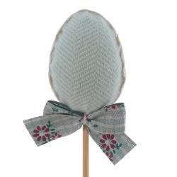 GAEM Изделие декоративное (вставка) "Яйцо пасхальное" (3,5*6) (блок 12 шт), L4 W3 H23 см, 3в.