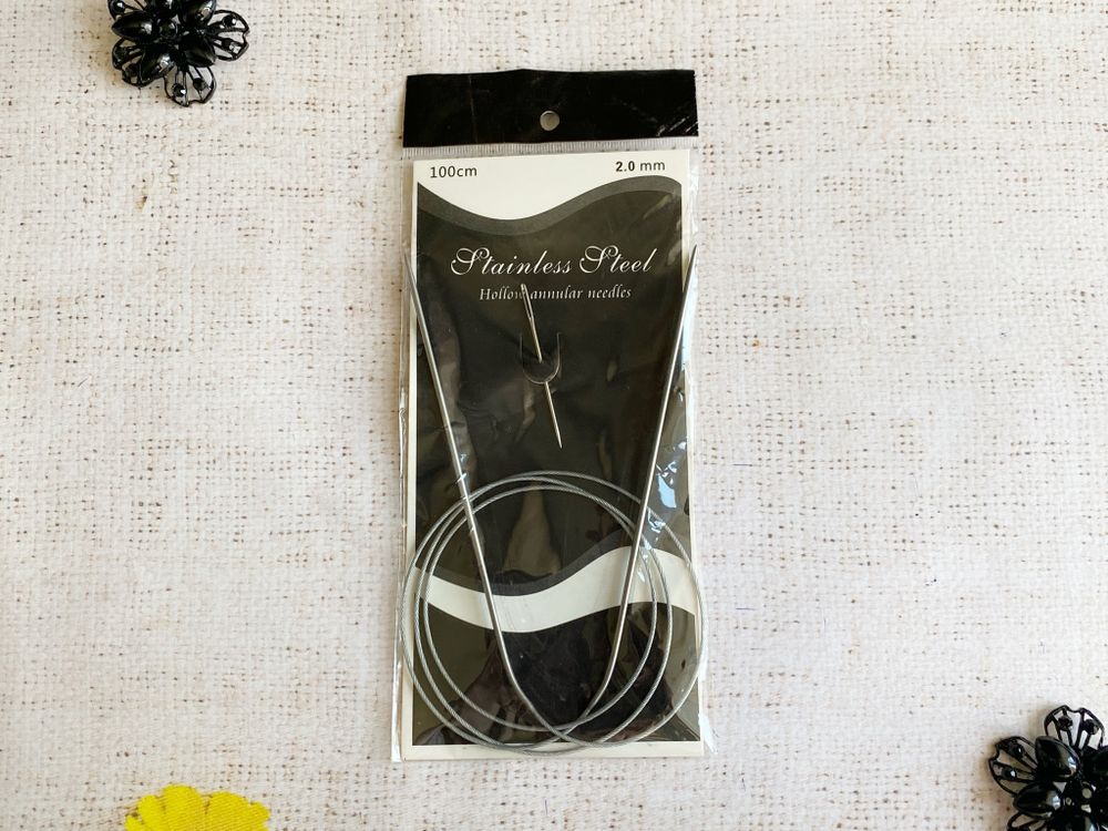 Спицы тросик с иглой 100 см, d 3 мм