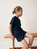 Футболка спортивная для девочки Next Q90-075, Темно-синий