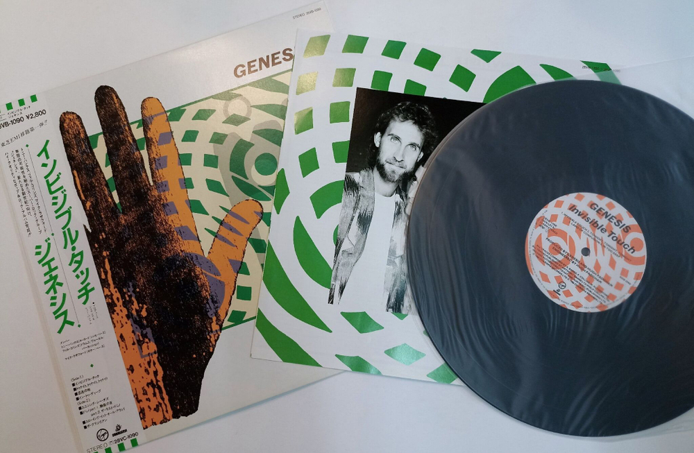 Винтажная виниловая пластинка LP Genesis Invisible Touch (Japan 1986)
