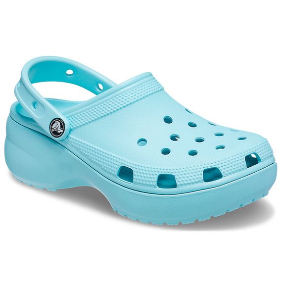 Crocs Classic Platform Clog 'Glass Blue'