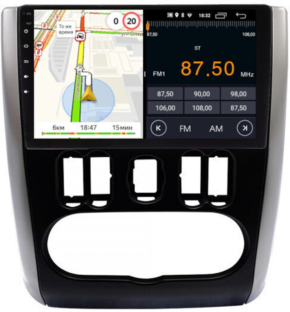 Магнитола для Nissan Almera 2013-2019 - Parafar PF200LUX1FHD на Android 13, 8-ядер, 2Гб+32Гб, CarPlay, 4G SIM-слот