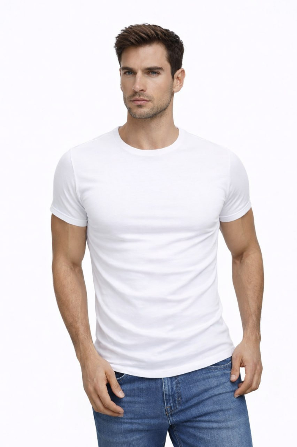 Футболка мужская приталенная