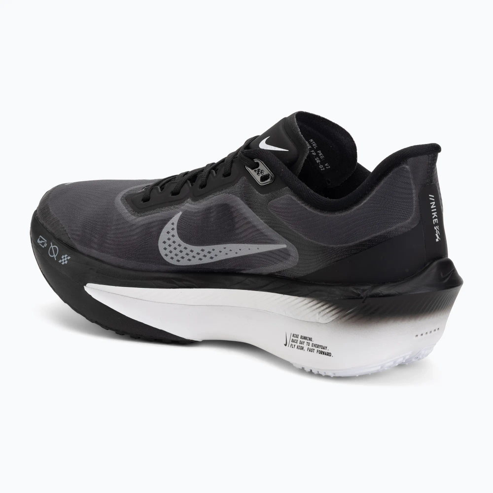 Кроссовки для бега Nike Zoom Fly 6 black/light smoke grey/white