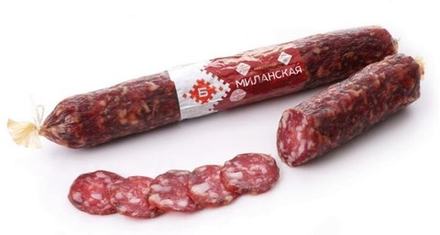 Колбаса сырокопченая "Миланская" Брест