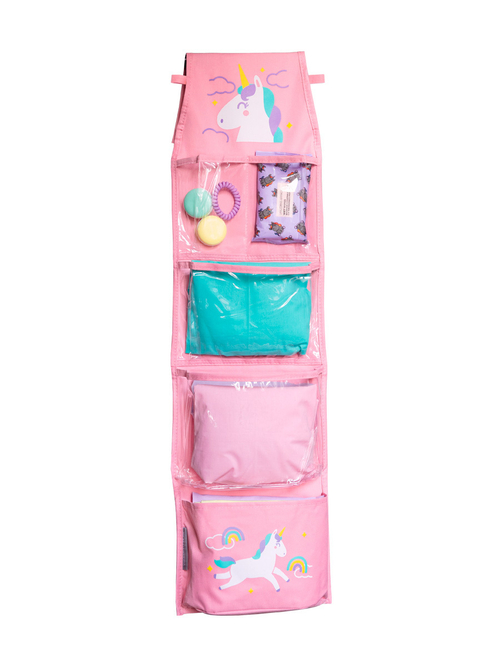 Кармашки для детского сада на липучке. Единорог