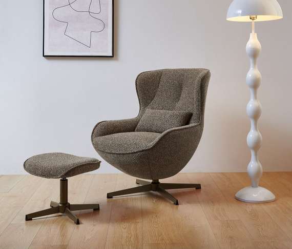 Оттоманка Benson, коричневая